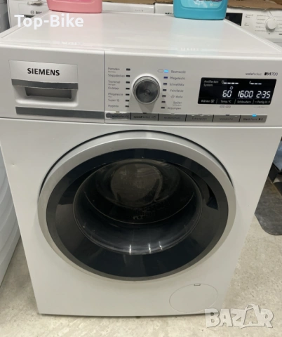 Пералня Siemens iQ 700 varioPerfect 8 кг 1600об./мин А+++, снимка 3 - Перални - 53889181