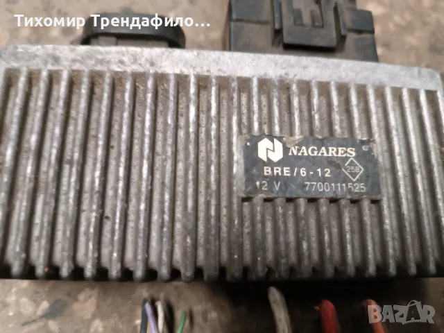 nagares подгревно реле 7700111525 Рено Клио Канго Kangoo Clio glow plug relay, снимка 3 - Части - 48081153