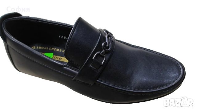 Официални мъжки  обувки за малки и големи украсени с метални елементи, снимка 6 - Официални обувки - 45890872