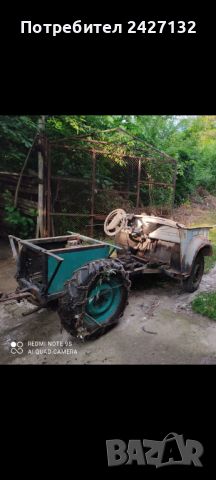 Самоделен трактор, снимка 1 - Селскостопанска техника - 46247274