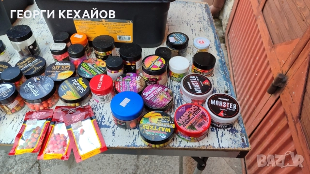 топчета,поп-ъп,заливки,храни и доста неща за риболов , снимка 4 - Такъми - 51919784