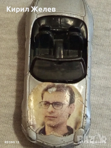 Метална количка спортен модел BMW Z8 за КОЛЕКЦИЯ ДЕКОРАЦИЯ 26518, снимка 5 - Колекции - 53570666