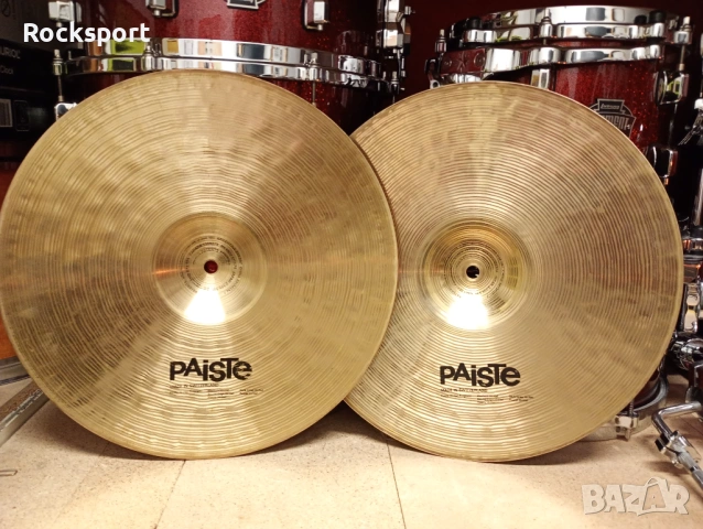 Paiste 14" Signature Dark Crisp Hi-Hat, снимка 2 - Ударни инструменти - 53590949