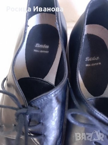 Нови обувки Bata естествена кожа , снимка 3 - Дамски ежедневни обувки - 45046039