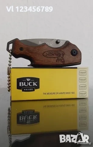 Нож, сгъваем - BUCK USA 60x 140 , снимка 5 - Ножове - 54001373