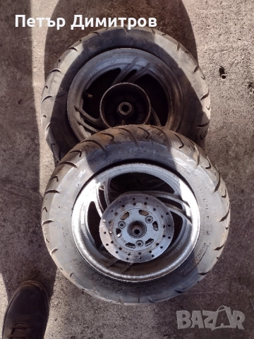 Гуми и джанти за скутер 3.50–10