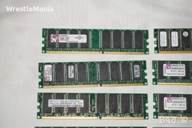 13 DDR RAM ПАМЕТ Kingston/ADATA/PQI/Nanya/Infineon Тествана и Работеща за Настолен Компютър, снимка 2 - RAM памет - 51956230
