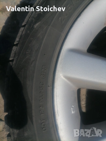 зимни гуми с джанти 205 55 16 за тойота Авенсис т25, снимка 4 - Гуми и джанти - 53881486