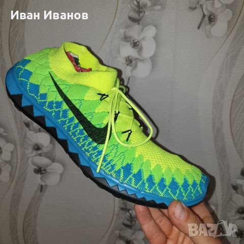 маратонки  Nike Free 3.0 Flyknit 'Volt' номер 45.5-46, снимка 8 - Маратонки - 40186571