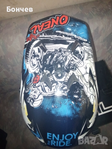 Каска ONEAL Backflip RL2 Villain М, снимка 2 - Спортна екипировка - 51607967