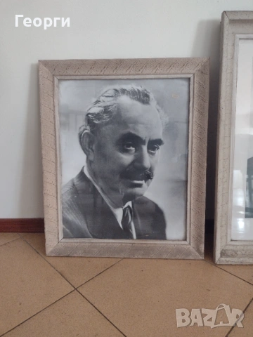 Портрет Т.Живков Г.Димитров, снимка 7 - Антикварни и старинни предмети - 53754804