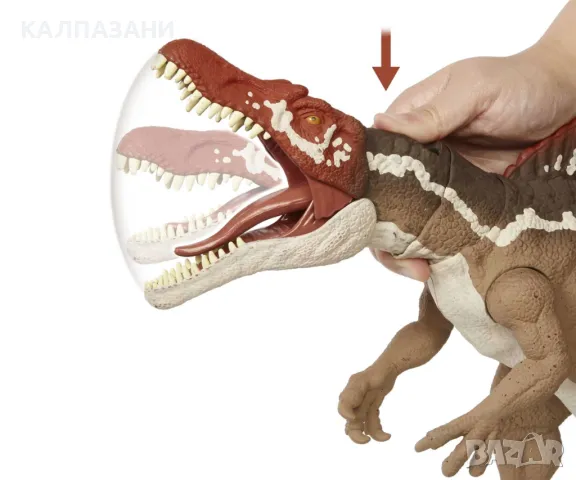 Джурасик свят - Спинозавър, MATTEL HCK57, снимка 6 - Фигурки - 50215766