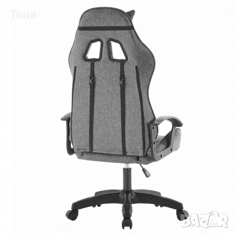 Ергономичен геймърски офис стол с лумбална и шийна опора – комфорт за игра и работа без умора, снимка 4 - Столове за офис - 53158648
