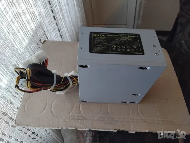 Компютърно захранване 400W Delux DLP-31A Dual-core Power Supply 120mm FAN, снимка 2 - Захранвания и кутии - 48749985