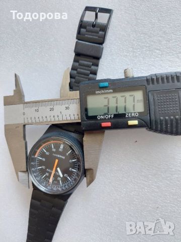 Швейцарски  механичен дайвърски часовник, в отлично състояние, снимка 6 - Други ценни предмети - 46374739