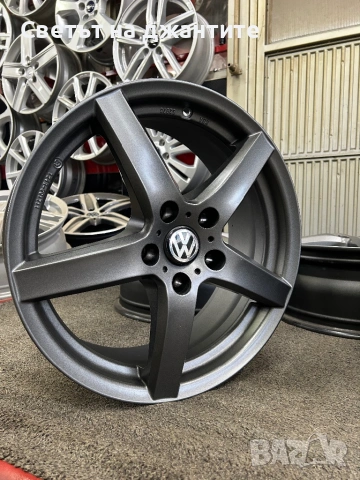 Джанти 17 Цола 5х112 VW Passat Tiguan Golf 6 7 T Roc Skoda Octavia Karoaq Super , снимка 5 - Гуми и джанти - 54126521