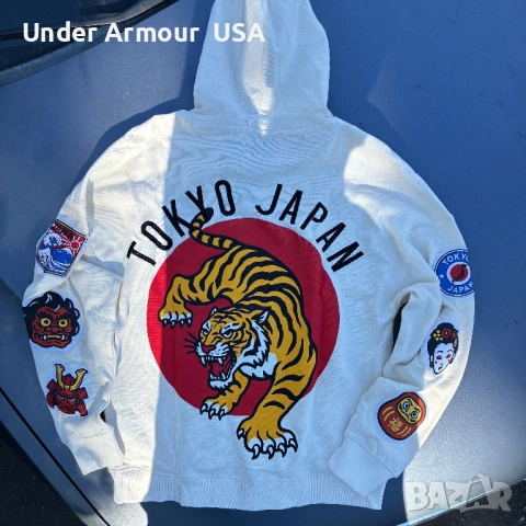 Tokyo Japan • Samurai Hoodie , снимка 6 - Суичъри - 53840052
