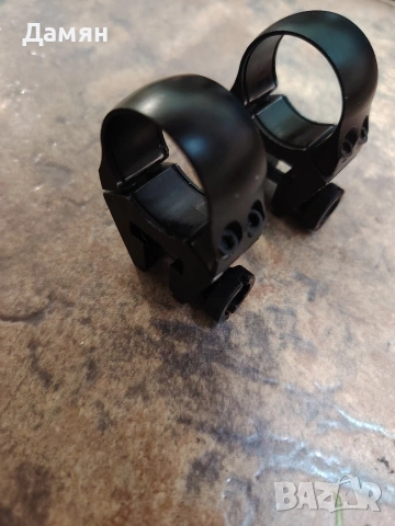 Немски монтаж рингове за малокалибрени карабини флобертка , снимка 4 - Ловно оръжие - 53751892
