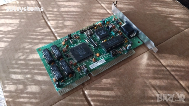 Видео карта TVGA Trident 9000C 7133 REV.H1 16-bit 512KB ISA, снимка 4 - Видеокарти - 54017582