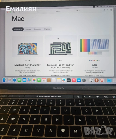 Macbook Pro 13 2018  QuadCore  512GB, 4 TB ports, Mac Os и Windows 111, снимка 13 - Лаптопи за дома - 53594840