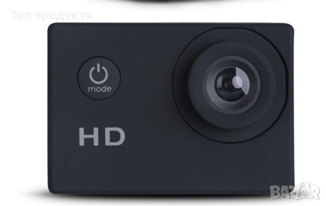 Екшън камера HD + ВИДЕО, снимка 3 - Камери - 46295170