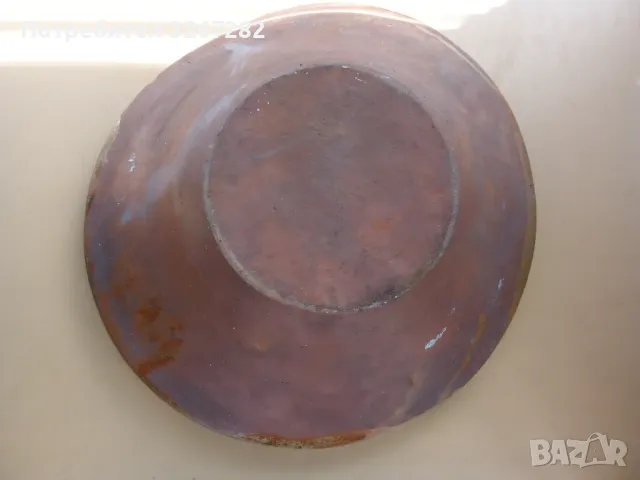 Старинна Тава,Гювеч,Керамика, Кюстендил, снимка 5 - Антикварни и старинни предмети - 49688267