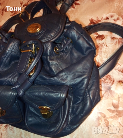 BELLINI DELUXE Оригинал Нова Кожена Дамска Раница , снимка 11 - Раници - 52418743