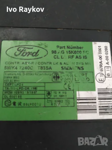 Комфорт модул за  Ford FOCUS Mk 1 1998-2007 98AG15K600FC, снимка 2 - Части - 47084242