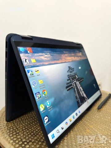 Лаптоп Lenovo flex 5- две в едно, снимка 6 - Лаптопи за работа - 53946961