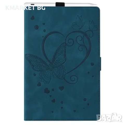 Apple iPad Pro 13 2024 Butterfly Кожен Калъф и Протектор, снимка 2 - Калъфи, кейсове - 48102843