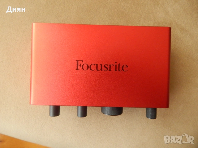 USB Аудио интерфейс Focusrite Scarlett Solo 4th Gen, снимка 2 - iPod - 54267284