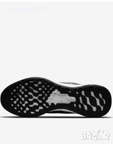 Мъжки маратонки NIKE Revolution 6 Next Nature Shoes Black/White M, снимка 6 - Маратонки - 45892354