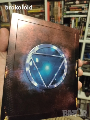 Iron Man 3 steelbook с български субтитри , снимка 4 - Blu-Ray филми - 53183327