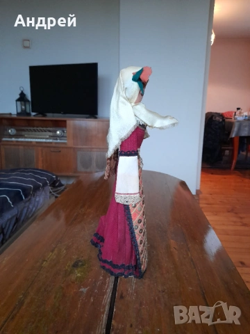 Фолклорна фигурка,кукла #29, снимка 2 - Други ценни предмети - 53659049