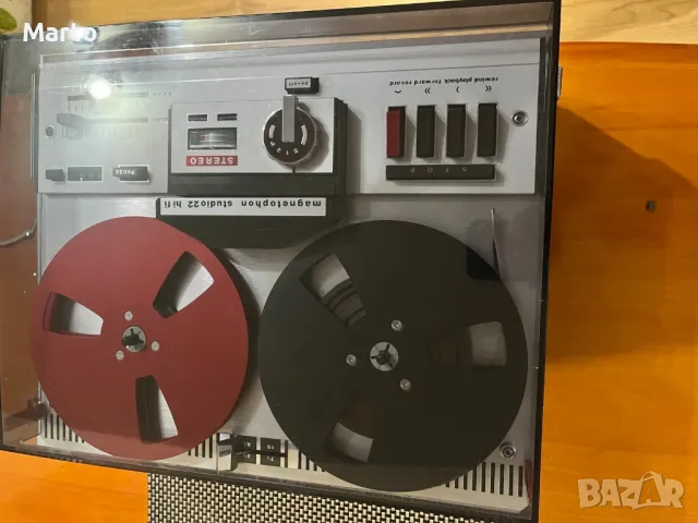 Telefunken studio 22 hi fi магнитофон, снимка 4 - Ресийвъри, усилватели, смесителни пултове - 49637938
