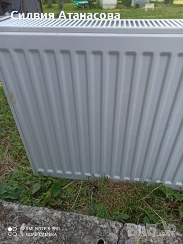 Почти нов панелен радиатор 60/50 -50 лв. Само пробван.