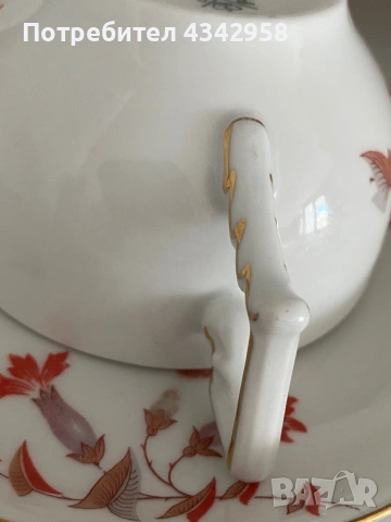 Винтидж порцеланово трио Rosenthal R&C Kronach Bavaria . 1910-1930г., снимка 5 - Антикварни и старинни предмети - 53811241