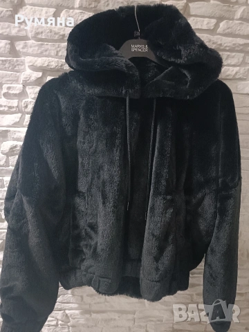 Копринен плюш ,късо яке!