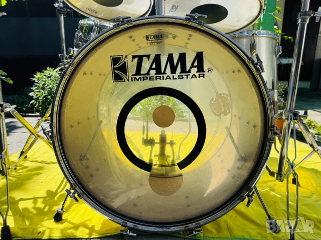 MADE IN JAPAN! 1979 TAMA IMPERIALSTAR пълен сет барабани и стойки!, снимка 7 - Ударни инструменти - 50600804