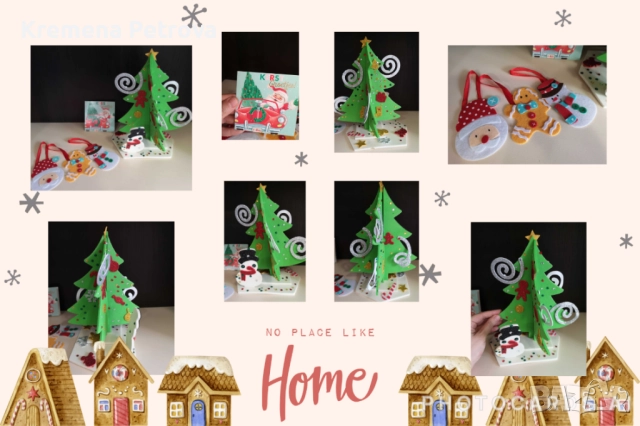 Коледна украса - лампички, календар, декорации, коледни звезди, коледни магнити и други, снимка 8 - Декорация за дома - 52591151