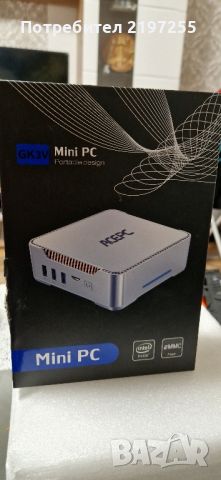 мини pc чисто нов RAM 8GB. /ROM 256 GB