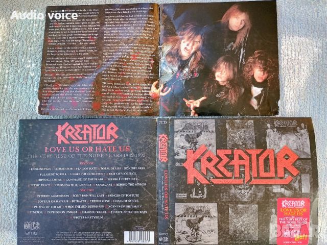 Led Zeppelin Kreator ОРИГИНАЛНИ , снимка 12 - CD дискове - 45312845