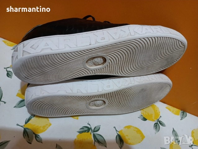 Karl Lagerfeld кожени N 46 - 95 лв, снимка 8 - Маратонки - 51744110