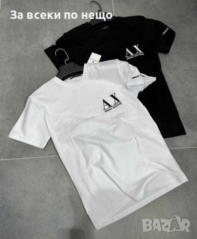 Мъжка тениска Armani Exchange👕Nike👕Balenciaga👕Hugo Boss Код D262, снимка 4 - Тениски - 46452697