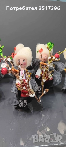 Сурвакар - дървена кукла с национална носия- Сурвакари