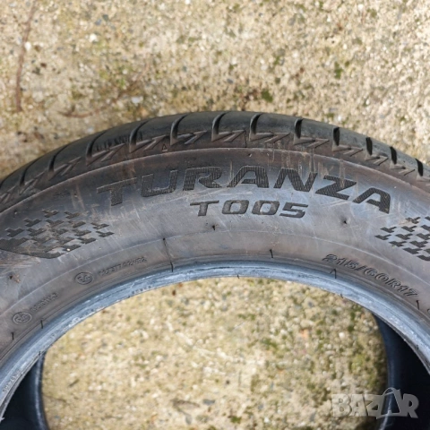 Гуми Bridgestone T005 215/60 R17 96H - 4 бр., снимка 5 - Гуми и джанти - 53921979