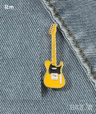 Значка китара,телекастер.