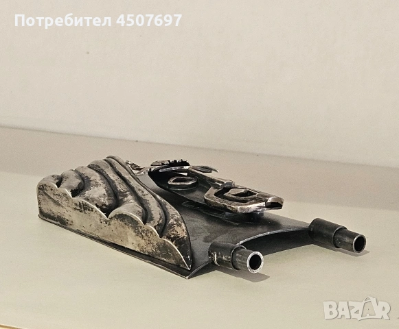 сребърна скулптора от 70 те години, снимка 3 - Антикварни и старинни предмети - 53826276
