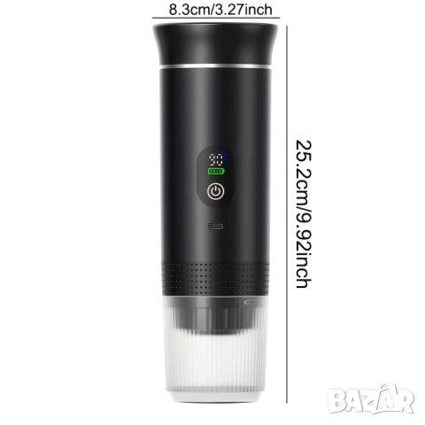 Преносима Електрическа Кафемашина 3 в 1 Dolce Gusto, Nespresso Капсули, Мляно Кафе, USB, 20 БАРА!, снимка 5 - Кафемашини - 52405448