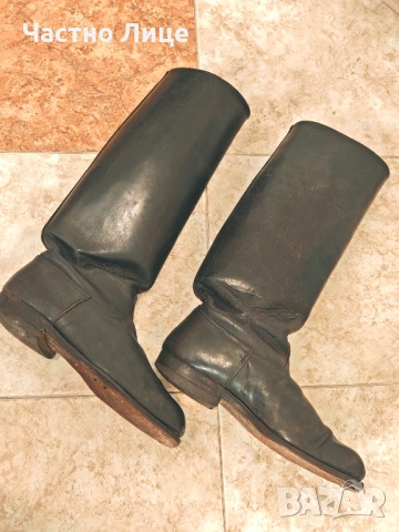 Стари Военни от Царски Времена Ботуши, снимка 3 - Антикварни и старинни предмети - 54245447